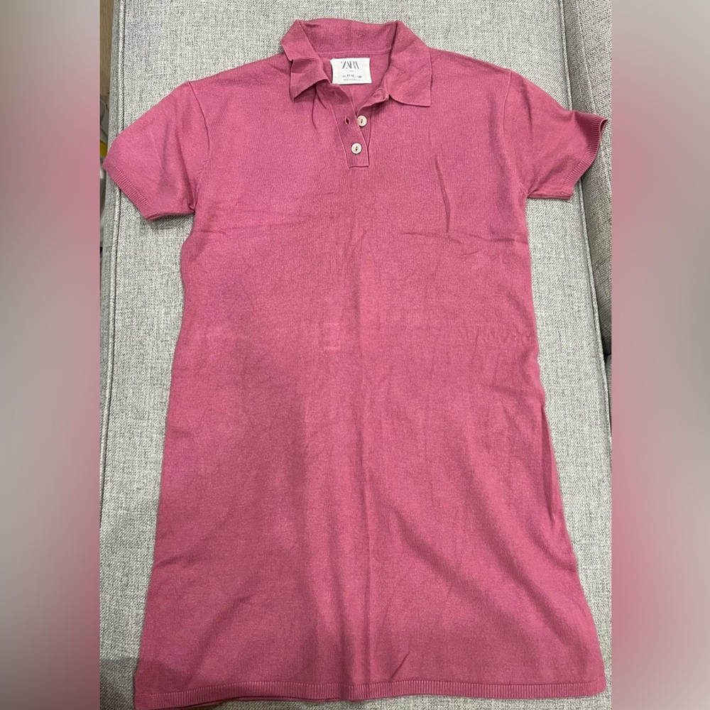 Zara Fuchsia Knit Dress